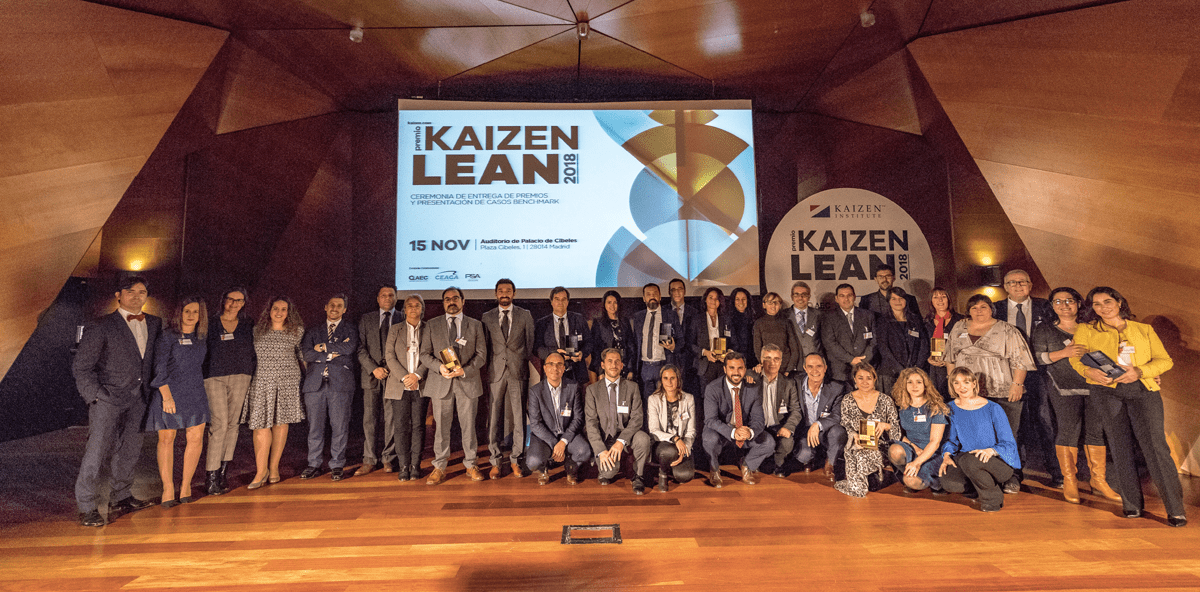 Foto premiados Kaizen Lean 2018