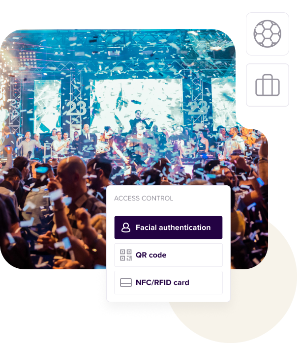 Enter your favorite concert with your face