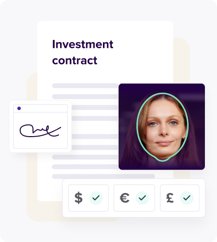 Electronic signature for the Crypto sector