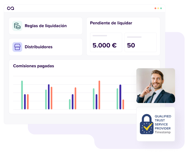 Tecalis Customer Hub. BPO Comisionado y liquidaciones